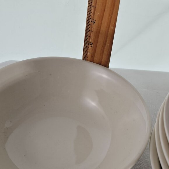 Pfaltzgraff Red Ribbon Soup Salad Cereal Bowls 6" set/6 holiday Christmas dish - Picture 10 of 10